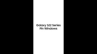 Pin Windows | Samsung Retail