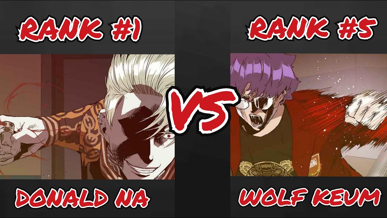 Webtoon Weak Hero: Donald Na VS Wolf Keum "The TRUE POWER of the KING!!!"
