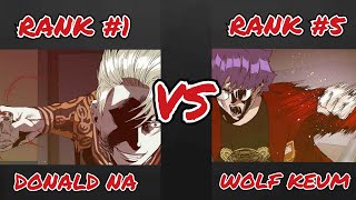 Webtoon Weak Hero: Donald Na VS Wolf Keum 'The TRUE POWER of the KING!!!'