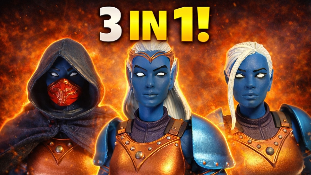 Mythic Legions Rising Sons: This Figure is 3 IN 1?! 🤯 Manisha