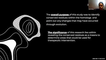 Soha Faruqi: Computational Analysis of NCL-miRNA Binding Homologs - Talaria Summer Institute 2023