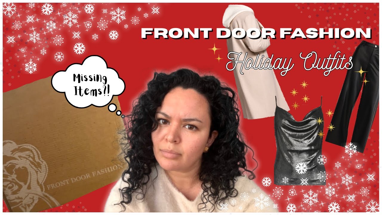 Front Door Fashion Unboxing & Try-On | Holiday Outfits