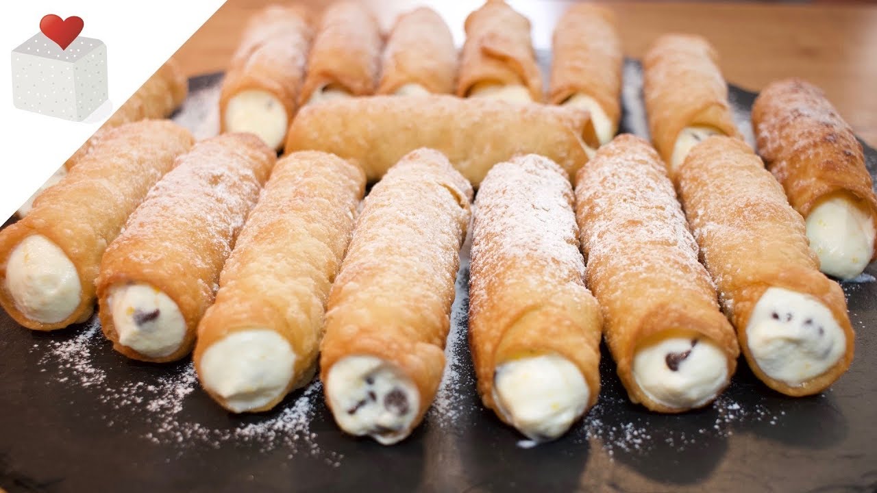 Mi receta de los Cannoli de 