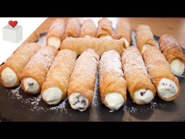 Mi receta de los Cannoli de Los Soprano