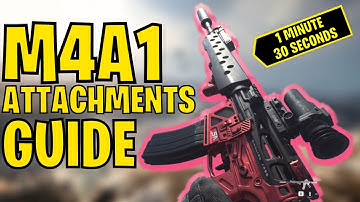 MOST UNDERRATED ASSAULT RIFLE?! M4A1 Attachments/loadout Guide - No Recoil
