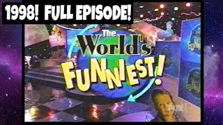 WORLD'S FUNNIEST VIDEOS! 1998 FULL EPISODE ON FOX! 1998 COMMERCIALS INCLUDED!