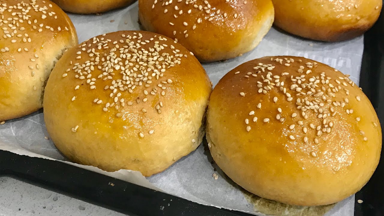Burger buns recipe homemade burger buns recipe YouTube