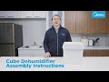 Fonctionnement et prsentation du dshumidificateur midea cube