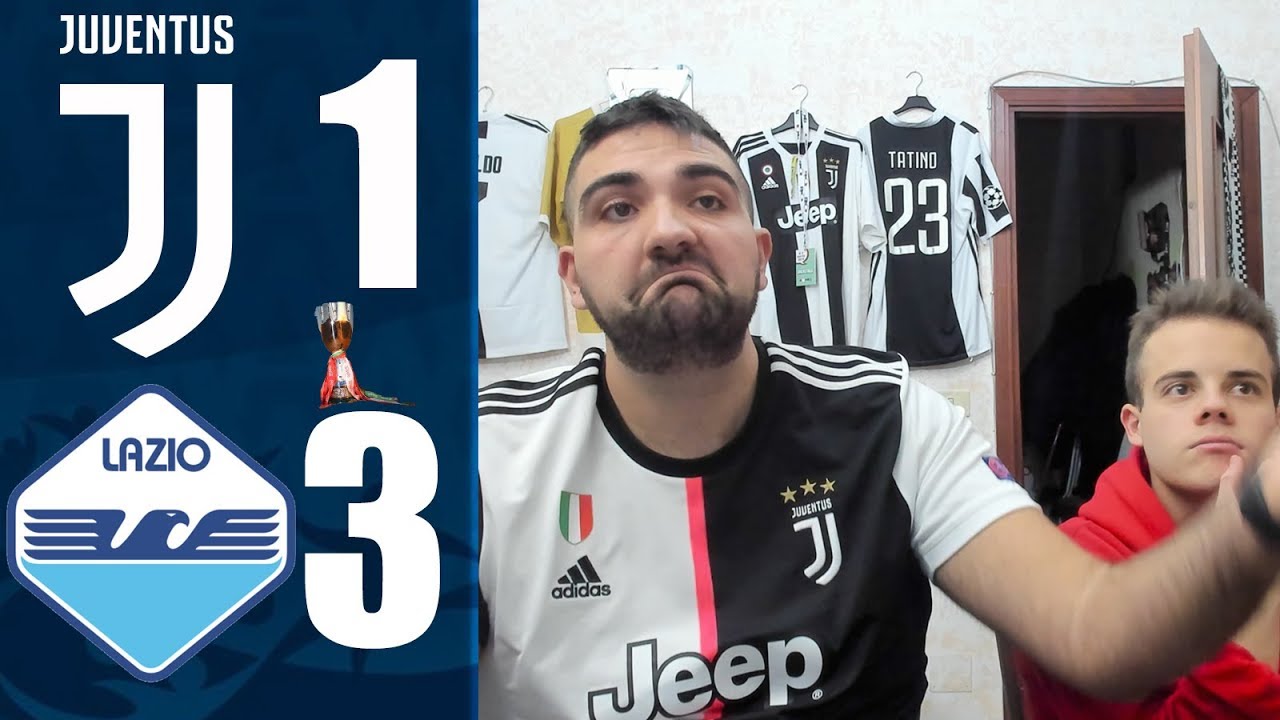 INCUBO... JUVENTUS 1-3 LAZIO | REACTION LIVE w/Enry  - FINALE SUPER COPPA ITALIANA