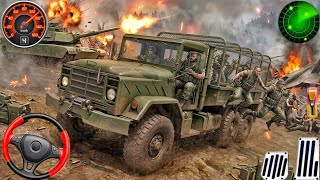米軍オフロード・アーミートラック運転ゲーム：新作アーミーカーゴトラック運転ゲーム 3D 2026 - Androidゲームプレイ screenshot 4
