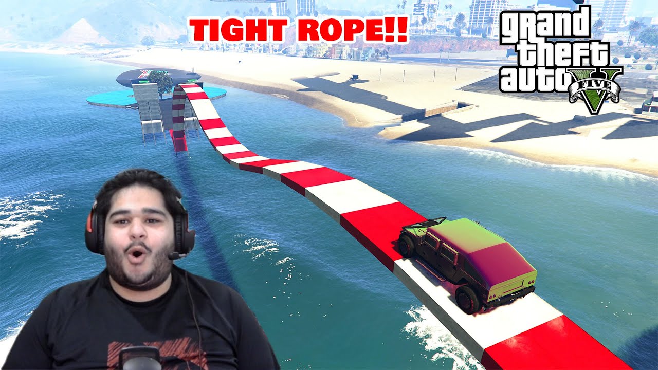 Gta 5 Fast Rope Gta 5 Parkour on Tight Rope - YouTube