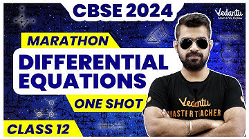 Differential Equations | One Shot Marathon | Class 12 | Chapter 9 | CBSE 2024 🔥 Shimon Sir