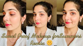 Sweat Proof Makeup For Summer || Makeup For Summer ||