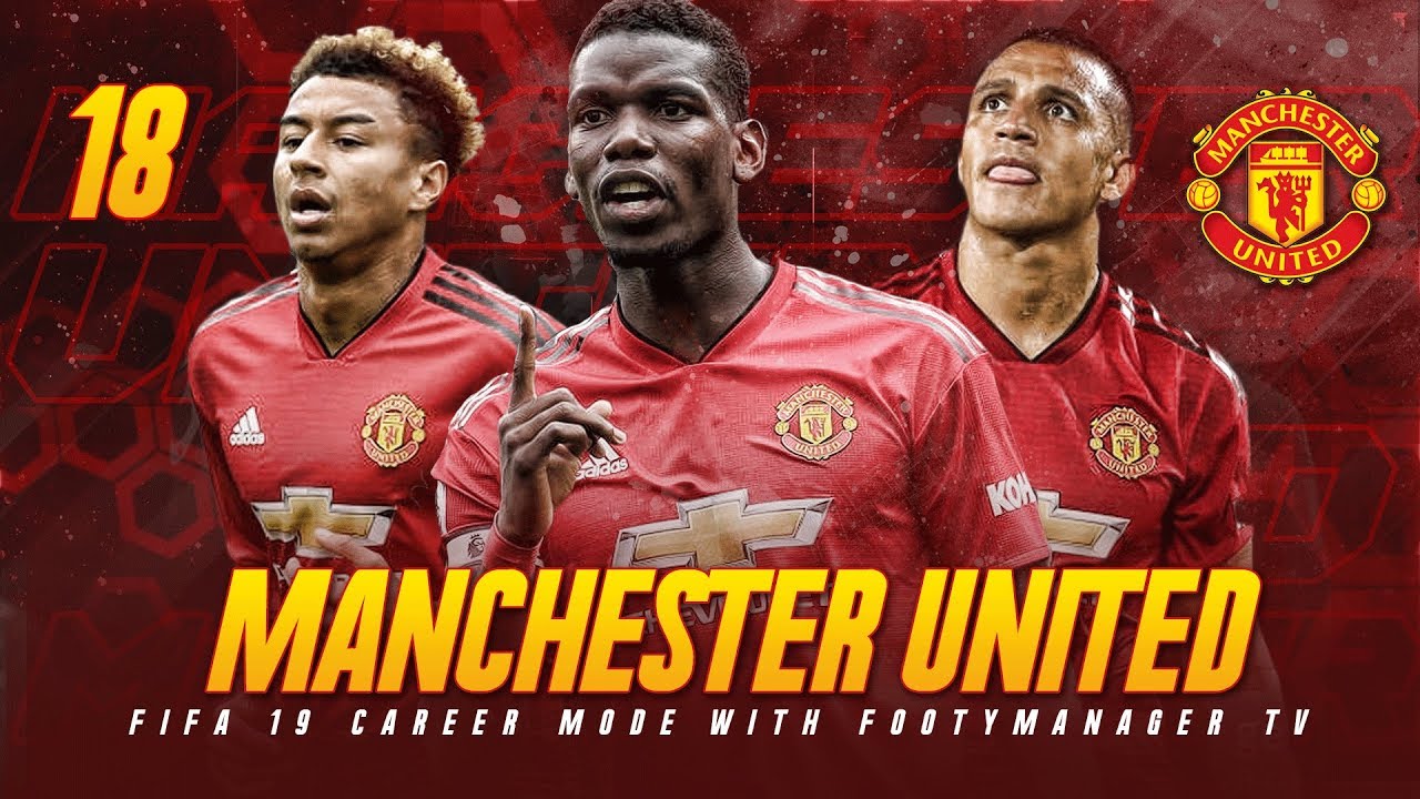 CHAMPIONS LEAGUE ROUND OF 16! | FIFA 19 Career Mode: Manchester United #18 (FIFA 19 Gameplay)