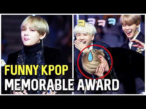 Funny Kpop Memorable Award Show Moments (BTS, Blackpink,Twice, Red Velvet...)