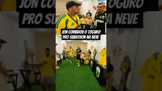 JON VLOGS CONVIDOU O TOGURO PRO SUBATHON NA NEVE #jonvlogs #marcove #toguro #subathon #bdj
