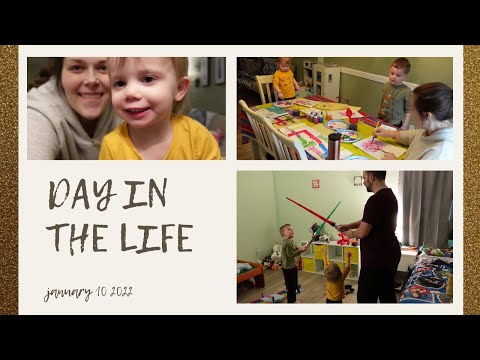 DAY IN THE LIFE || Homeschool Art Day || Cooking || Christmas Toy Organization