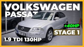 VW Passat 1.9 TDI Stage 1 Performans Yazılımı | +40 HP Gerçek Güç!