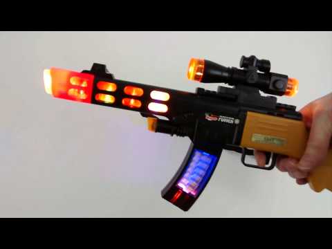rebeccas.com - Machine Gun with Lights & Sound