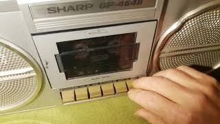 Radiomagnetofon Sharp GF 4646