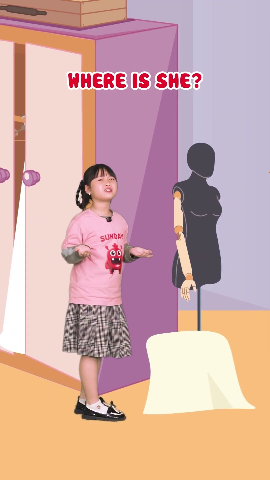 Hoạt hình giáo dục vui nhộn trò chơi trốn tìm | Hide and seek cartoon | Educational story #shorts