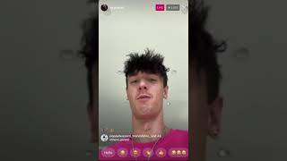 Bryce Hall 10/5/20 Instagram live