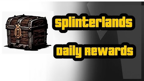 Splinterlands  Daily Rewards and Golem Overlord