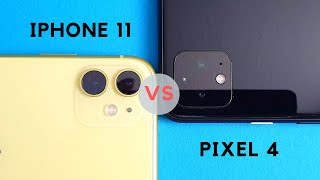 iPhone 11 vs Pixel 4 CAMERA Comparison!