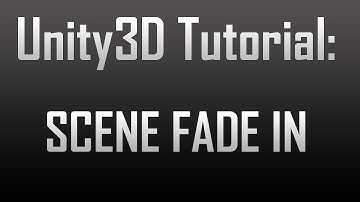 [Unity4] Creating a scene fade in (JavaScript)