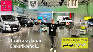 Hafif ticari araçlar elektriklendi/Stellantis Pro One 12 yeni model tanıttı