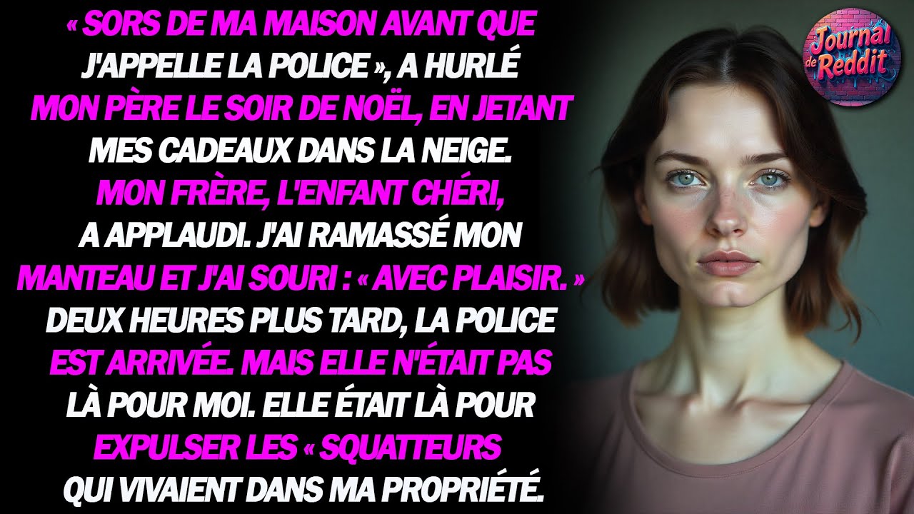 Mon père a jeté mes cadeaux de Noël dans la neige jusqu'à ce qu'il découvre que je suis propriétaire