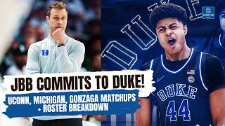Joaquim Boumtje Boumtje COMMITS, Duke Announces HUGE Non-Conference Games, 2026-27 Roster Breakdown