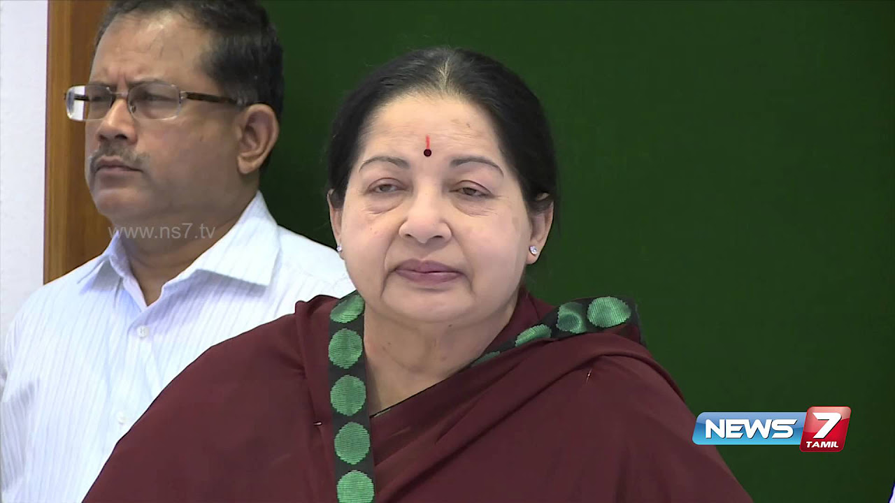 Jayalalithaa inaugurates Ondiveeran memorial hall via video conference  News7 Tamil