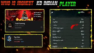 Who is highest kd player in india || Free fire fact || #short #shorts #freefirefacts