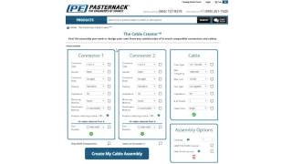 Using Pasternack's Cable Creator