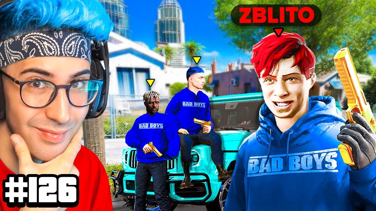 ZBLITO entra nei BAD BOYS GANG su GTA5 RP FIVEM (TEKTEK EP.126)