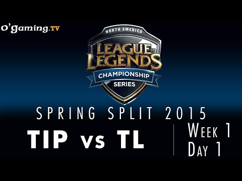 LCS NA Spring 2015 - W1D1 - TIP vs TL