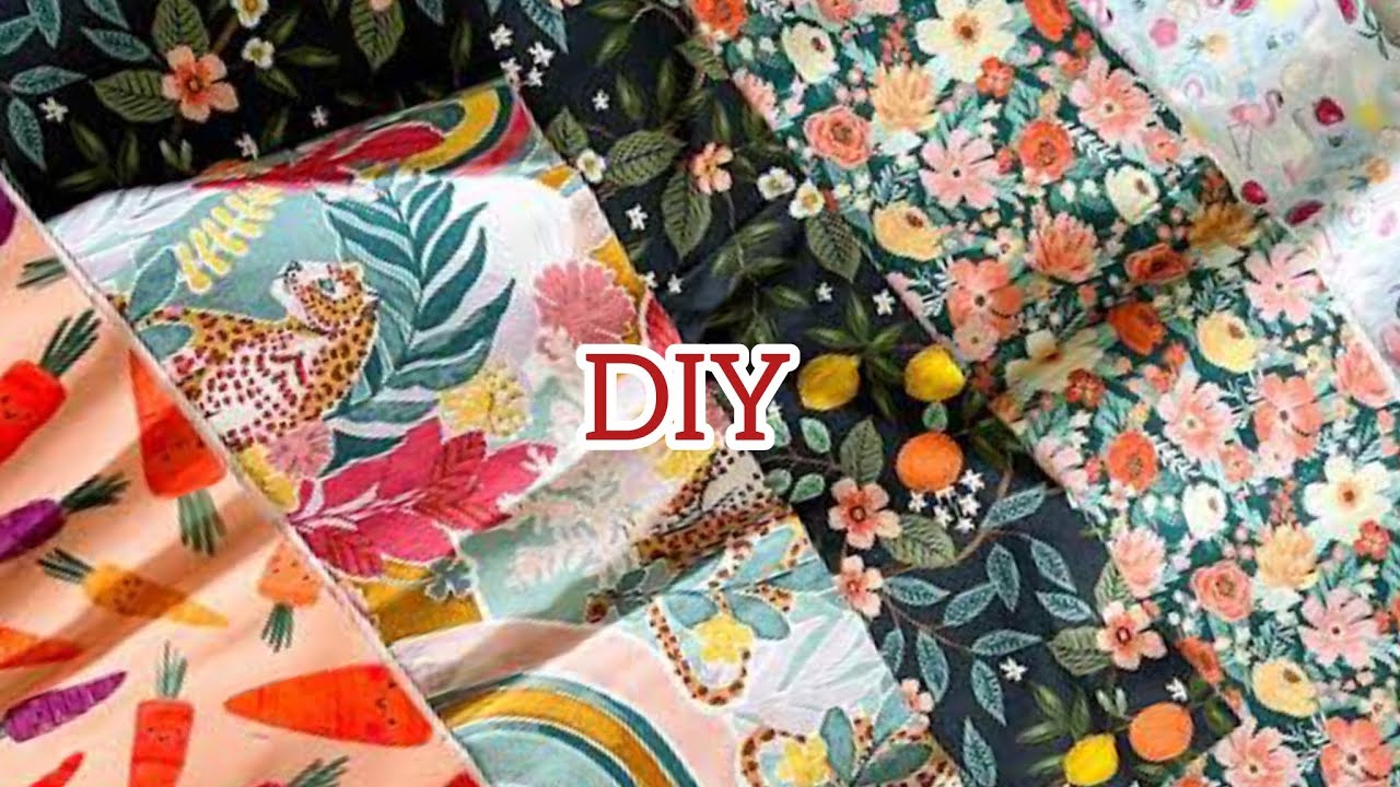 10 удивительных и красивых идей подарков из обрезков ткани / Швейные проекты для начинающих