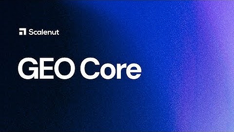 GEO Core: Dominate AI Search & Answer Engines with Next-Gen Content Optimization