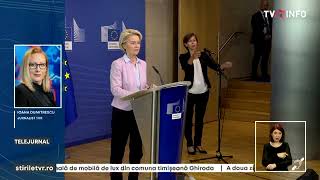 Ursula Von Der Leyen A Anunțat Propunerile Executivului European Pentru Problema Gazului Rusesc.