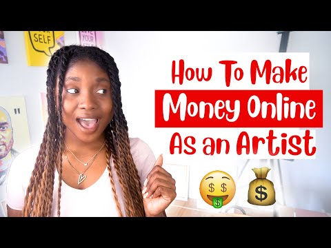 3 Ways To Make Money Online By Selling Your Artwork