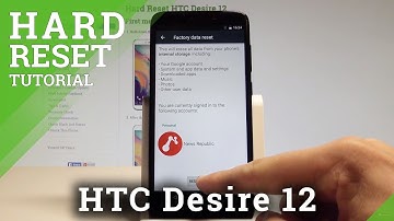 How to Factory Reset HTC Desire 12 - Wipe Data / Format System |HardReset.Info