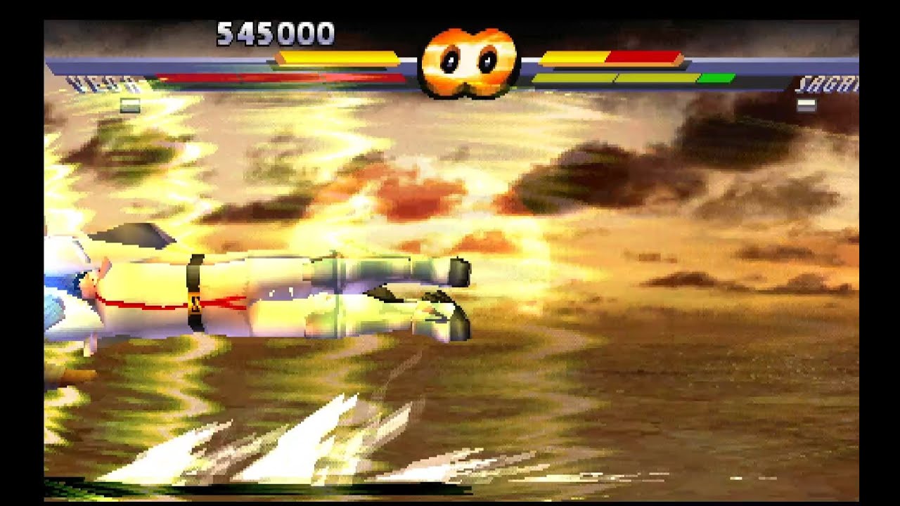 ストリートファイターex2 Plus ベガ のメテオコンボ背景固定を解除 改造コード付 Youtube