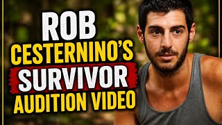 Rob Cesterninos Survivor Audition Video