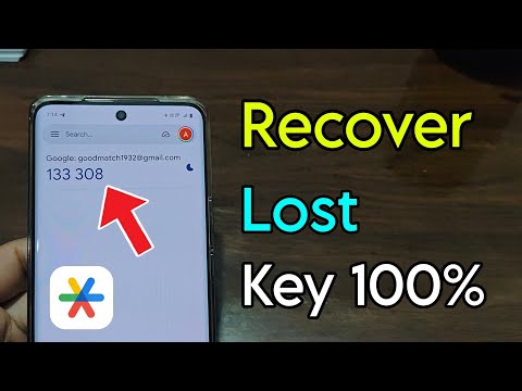 how to recover google authenticator key | google authenticator key lost problem solution