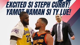 Steph Curry, kinilig kay LeBron James | Ty Lue, gustong makipagsuntukan!