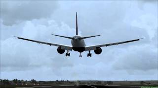 Crosswind Approach Melbourne Delta 777-200LR