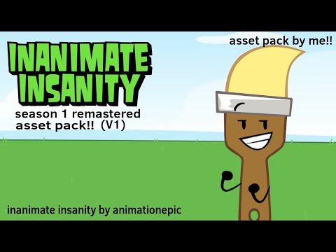 Inanimate Insanity S1 Remaster Asset Pack for Flipaclip (Link in Desc ...