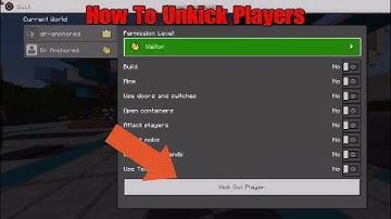 How To Unkick Players In Minecraft