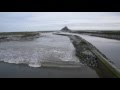 Grandes marées 2016 : mascaret sur le Couesnon